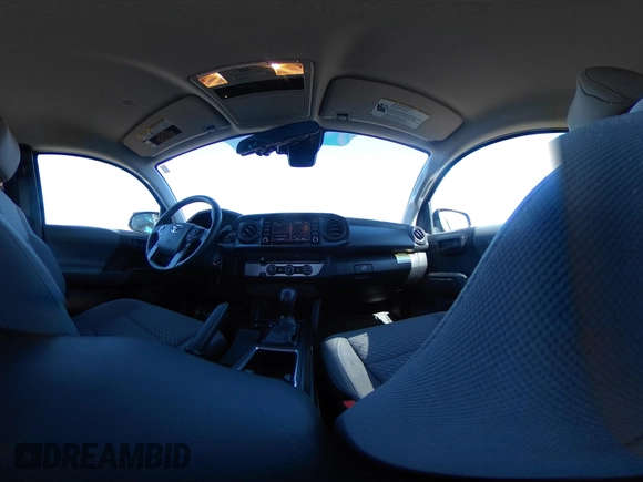 2023 Toyota Tacoma SR with VIN 3TYRX5GN9PT075342, listed as a IAAI auction lot 41652456 with 9,690 mi miles and . Bid and sale history available at DreamBid. Image 19.
