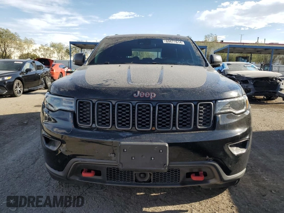 2020 Jeep Grand Cherokee Trailhawk with VIN 1C4RJFLT9LC303763, listed as a Copart auction lot 69877614 with 46,512 mi miles and Salvage title. Bid and sale history available at DreamBid. Image 5.