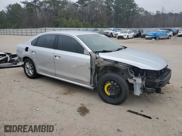 2016 Volkswagen Passat S with VIN 1VWAS7A35GC049345, listed as a Copart auction lot 44671295 with 113,751 mi miles and Salvage title. Bid and sale history available at DreamBid. Image 4.