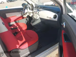 2012 FIAT 500 Pop with VIN 3C3CFFDR6CT321723, listed as a IAAI auction lot 41968345 with 84,088 mi miles. Bid and sale history available at carsss.com. Image 5.