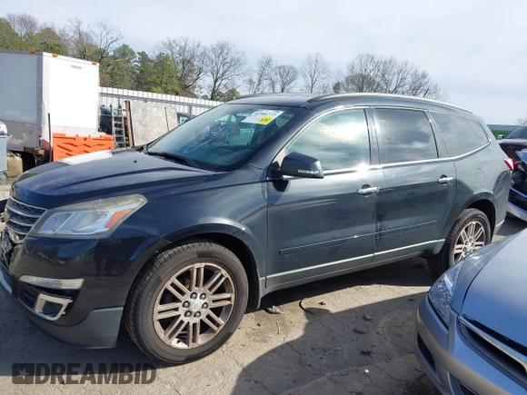2015 Chevrolet Traverse LT with VIN 1GNKVGKD1FJ176665, listed as a IAAI auction lot 41586723 with 170,644 mi miles and . Bid and sale history available at DreamBid. Image 14.