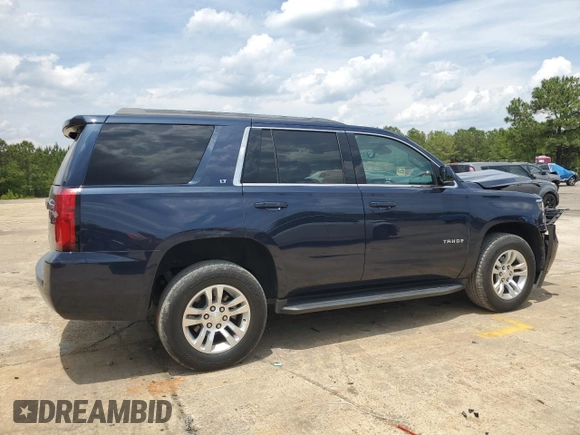 2020 Chevrolet Tahoe LT with VIN 1GNSKBKC7LR162186, listed as a Copart auction lot 56729325 with 114,210 mi miles and Salvage title. Bid and sale history available at DreamBid. Image 3.