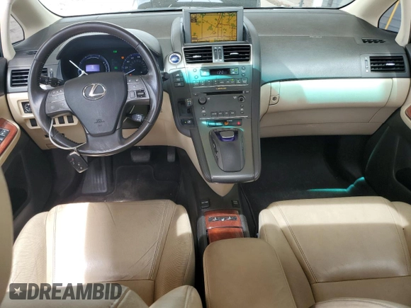 2011 Lexus HS 250h z VIN JTHBB1BA9B2044647, wystawiony jako Copart lot #55788005 z przebiegiem 170 813 mil mil oraz Szkoda całkowita • Salvage title. Historia ofert i sprzedaży dostępna na DreamBid. Obrazek 8.