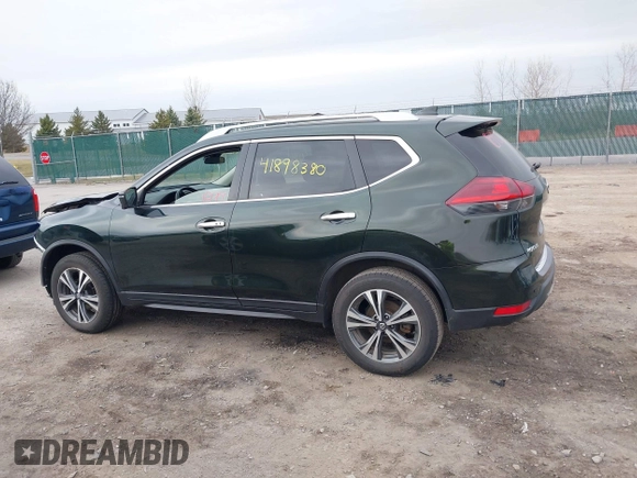 2019 Nissan Rogue SL with VIN 5N1AT2MV2KC782750, listed as a IAAI auction lot 41898380 with 51,813 mi miles. Bid and sale history available at carsss.com. Image 15.