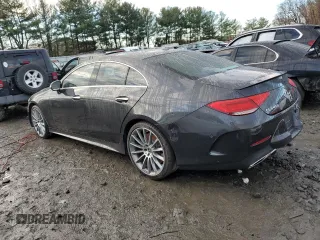 2020 Mercedes-Benz CLS with VIN WDD2J5JB1LA048470, listed as a Copart auction lot 81933214 with 0 mi miles and Salvage Title. Bid and sale history available at carsss.com. Image 2.