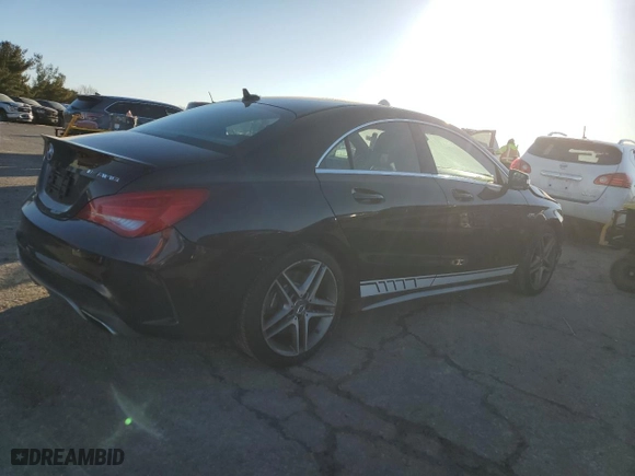 2014 Mercedes-Benz CLA-Class CLA 45 AMG with VIN WDDSJ5CBXEN029182, listed as a Copart auction lot 42688635 with 99,266 mi miles and Salvage Title. Bid and sale history available at carsss.com. Image 3.