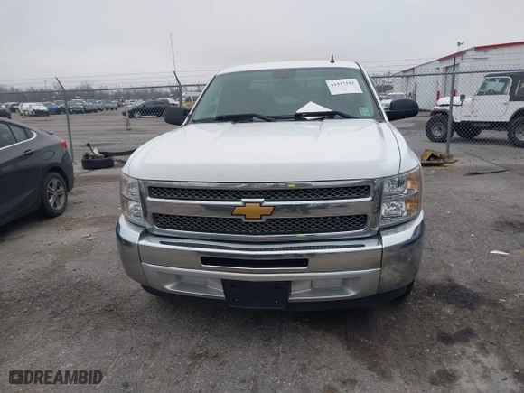 2013 Chevrolet Silverado 1500 LT with VIN 1GCRCSE00DZ168385, listed as a IAAI auction lot 41417162 with 162,426 mi miles. Bid and sale history available at carsss.com. Image 12.