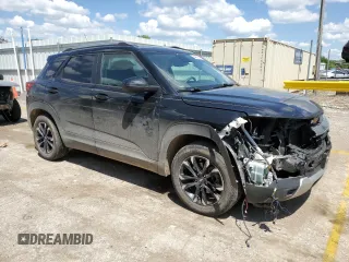 2021 Chevrolet TrailBlazer LT with VIN KL79MPS2XMB016877, listed as a Copart auction lot 54404594 with 77,379 mi miles and Salvage Title. Bid and sale history available at DreamBid. Image 4.