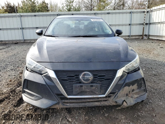 2020 Nissan Sentra SV with VIN 3N1AB8CVXLY210963, listed as a Copart auction lot 52528685 with 69,403 mi miles and Salvage Title. Bid and sale history available at DreamBid. Image 5.