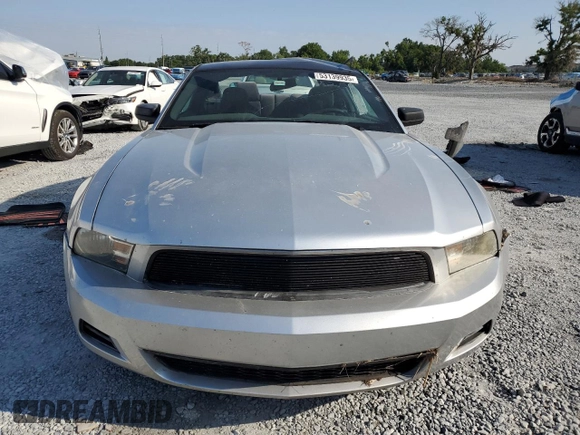 2012 Ford Mustang V6 Premium with VIN 1ZVBP8AM7C5223225, listed as a Copart auction lot 53139935 with 122,982 mi miles and Salvage Title. Bid and sale history available at carsss.com. Image 5.