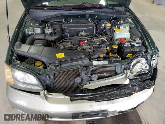 2002 Subaru Legacy Outback Limited with VIN 4S3BH686527655570, listed as a Copart auction lot 84155434 with 210,207 mi miles and Salvage title. Bid and sale history available at DreamBid. Image 12.