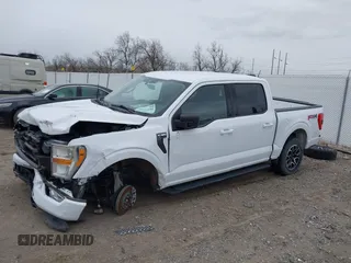 2022 Ford F-150 XL with VIN 1FTFW1E88NKE52786, listed as a IAAI auction lot 42116199 with 39,228 mi miles. Bid and sale history available at carsss.com. Image 2.