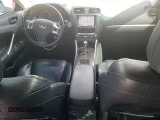 2011 Lexus IS 250 with VIN JTHBF5C24B5146844, listed as a Copart auction lot 62101595 with 161,483 mi miles and Salvage title. Bid and sale history available at DreamBid. Image 8.