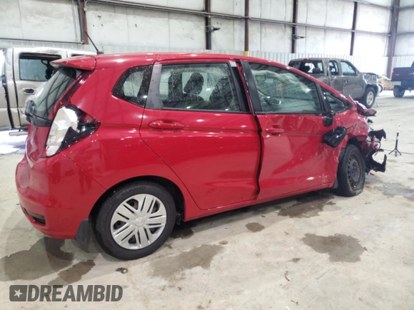 2020 Honda Fit LX with VIN 3HGGK5H49LM712071, listed as a Copart auction lot 58501545 with 44,259 mi miles and Non repairable. Bid and sale history available at DreamBid. Image 3.