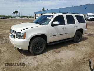 2012 Chevrolet Tahoe LTZ with VIN 1GNSKCE00CR277056, listed as a Copart auction lot 55936885 with 262,946 mi miles and Clean title. Bid and sale history available at DreamBid. Image 1.
