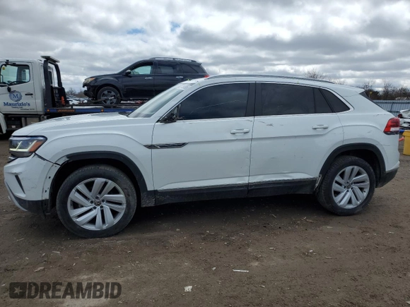 2021 Volkswagen Atlas SEL с VIN 1V2BE2CA6MC235998, выставлен на аукционе Copart как лот 52709895 с пробегом 85 414 миль миль и Чистый • Clean title. История ставок и продаж доступна на DreamBid. Изображение 1.