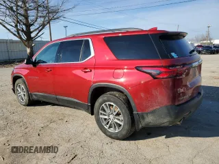 2023 Chevrolet Traverse LT Cloth with VIN 1GNEVGKW6PJ147694, listed as a Copart auction lot 44788295 with 43,415 mi miles and Salvage Title. Bid and sale history available at carsss.com. Image 2.