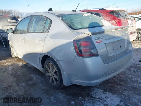 2012 Nissan Sentra SL with VIN 3N1AB6AP5CL605977, listed as a IAAI auction lot 41367344 with 149,449 mi miles and . Bid and sale history available at DreamBid. Image 3.