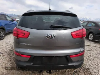 2016 Kia Sportage EX with VIN KNDPCCAC0G7814490, listed as a Copart auction lot 50622045 with 49,400 mi miles and Salvage Title. Bid and sale history available at carsss.com. Image 6.
