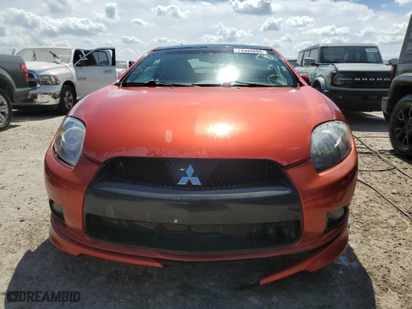 2011 Mitsubishi Eclipse GT with VIN 4A31K3DT7BE001444, listed as a Copart auction lot 74344294 with 0 mi miles and Salvage Title. Bid and sale history available at carsss.com. Image 5.