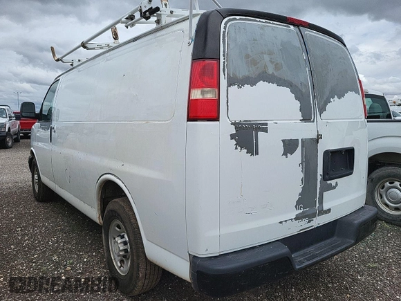 2010 Chevrolet Express Cargo with VIN 1GCZGFBA7A1166586, listed as a IAAI auction lot 42670844 with 161,614 mi miles and . Bid and sale history available at DreamBid. Image 17.