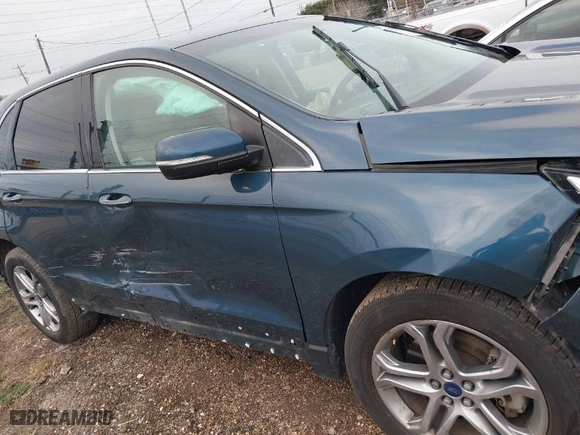2016 Ford Edge Titanium with VIN 2FMPK3K83GBB12535, listed as a IAAI auction lot 41396898 with 46,755 mi miles. Bid and sale history available at carsss.com. Image 13.