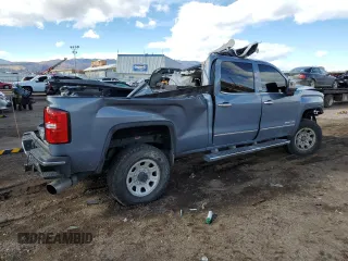 2015 GMC Sierra 2500HD SLT with VIN 1GT12ZE8XFF604369, listed as a Copart auction lot 78880784 with Not provided miles and Salvage title. Bid and sale history available at DreamBid. Image 3.