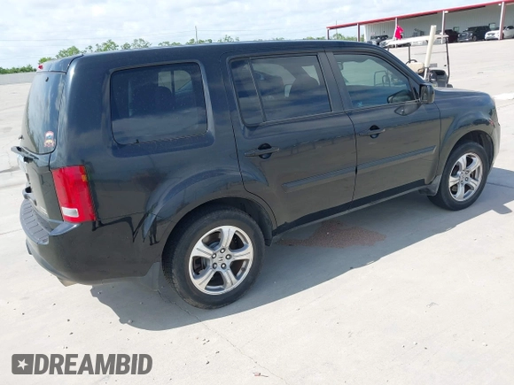 2012 Honda Pilot EX-L with VIN 5FNYF3H5XCB006316, listed as a IAAI auction lot 42057713 with 262,105 mi miles. Bid and sale history available at carsss.com. Image 4.