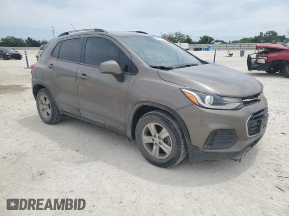 2021 Chevrolet Trax LT with VIN KL7CJLSB3MB306708, listed as a Copart auction lot 53708175 with 133,168 mi miles and Clean Title. Bid and sale history available at carsss.com. Image 4.