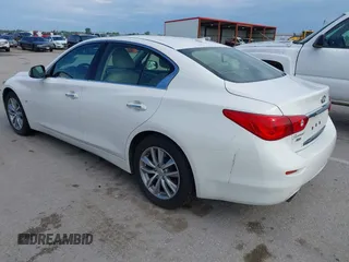 2015 Infiniti Q50 with VIN JN1BV7ARXFM391498, listed as a IAAI auction lot 42538882 with 164,808 mi miles and . Bid and sale history available at DreamBid. Image 3.