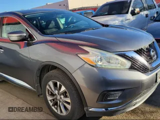 2016 Nissan Murano Platinum with VIN 5N1AZ2MG7GN161421, listed as a IAAI auction lot 41850819 with 80,428 mi miles and . Bid and sale history available at carsss.com. Image 1.