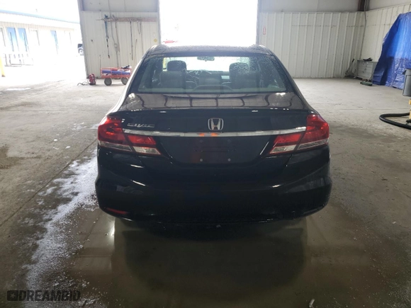 2014 Honda Civic Sedan LX with VIN 2HGFB2F51EH505911, listed as a Copart auction lot 51304715 with 178,274 mi miles and Salvage Title. Bid and sale history available at carsss.com. Image 6.