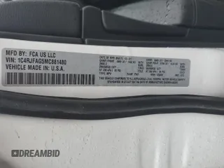 2021 Jeep Grand Cherokee Laredo E with VIN 1C4RJFAG5MC881480, listed as a Copart auction lot 56189395 with 40,263 mi miles and Salvage title. Bid and sale history available at DreamBid. Image 13.