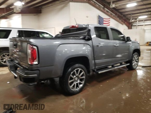 2021 GMC Canyon 4WD Denali with VIN 1GTG6EEN8M1127934, listed as a Copart auction lot 88467385 with 0 mi miles and Salvage Title. Bid and sale history available at carsss.com. Image 3.