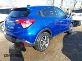 2021 Honda HR-V EX with VIN 3CZRU6H57MM752225, listed as a IAAI auction lot 41791264 with 62,972 mi miles. Bid and sale history available at carsss.com. Image 4.