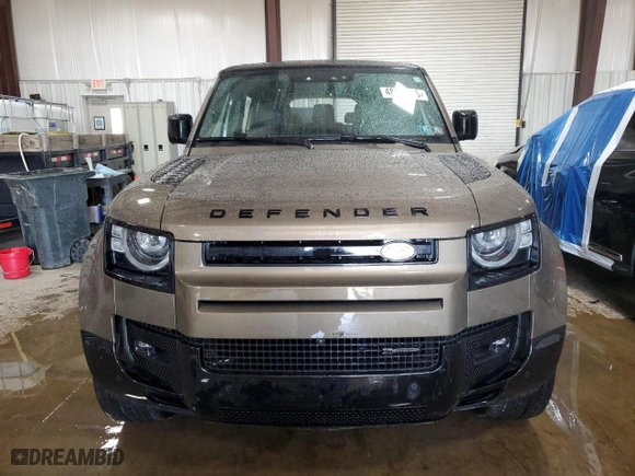 2023 Land Rover Defender X-Dynamic SE with VIN SALE2FEU0P2209020, listed as a Copart auction lot 48222315 with 14,110 mi miles and Salvage Title. Bid and sale history available at carsss.com. Image 5.