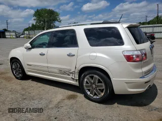 2011 GMC Acadia Denali with VIN 1GKKRTED2BJ384392, listed as a Copart auction lot 53632125 with 162,385 mi miles and Salvage Title. Bid and sale history available at DreamBid. Image 2.