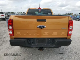 2019 Ford Ranger XL with VIN 1FTER1EH5KLA53553, listed as a Copart auction lot 54500454 with 63,308 mi miles and Salvage Title. Bid and sale history available at carsss.com. Image 6.