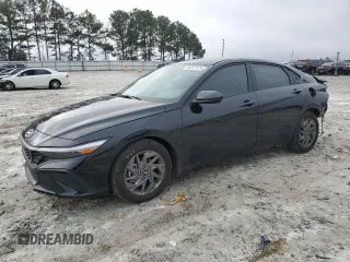 2024 Hyundai Elantra SEL with VIN KMHLM4DG9RU734301, listed as a Copart auction lot 44247975 with 30,899 mi miles and Salvage Title. Bid and sale history available at carsss.com. Image 1.