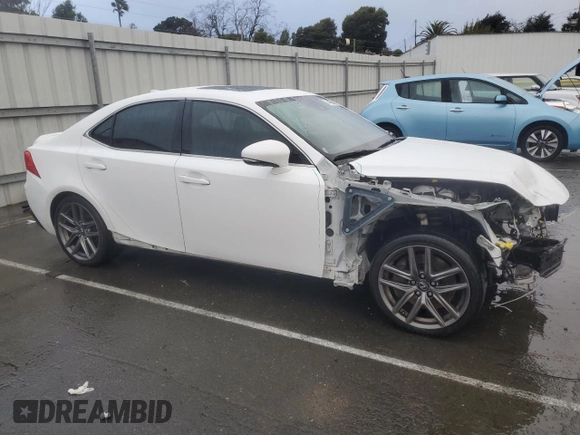 2017 Lexus IS 350 with VIN JTHBE1D2XH5029224, listed as a Copart auction lot 44968985 with 83,108 mi miles and Salvage Title. Bid and sale history available at DreamBid. Image 4.