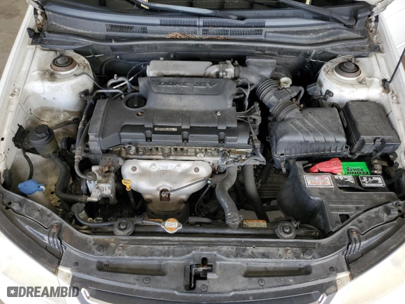 2008 Kia Spectra EX with VIN KNAFE121185494050, listed as a Copart auction lot 68599644 with 165,610 mi miles and Clean Title. Bid and sale history available at carsss.com. Image 11.