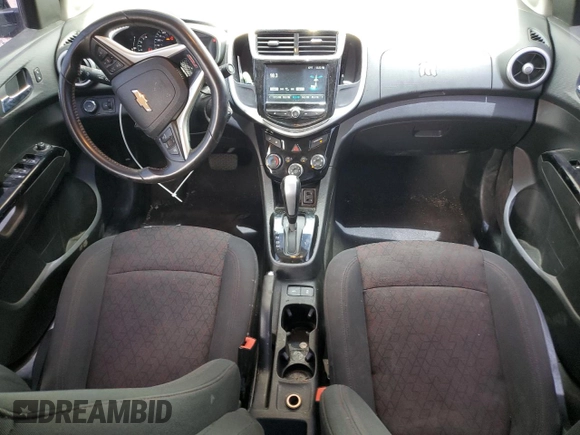 2017 Chevrolet Sonic LT with VIN 1G1JD5SG1H4103649, listed as a Copart auction lot 58536765 with 128,562 mi miles and Salvage title. Bid and sale history available at DreamBid. Image 8.