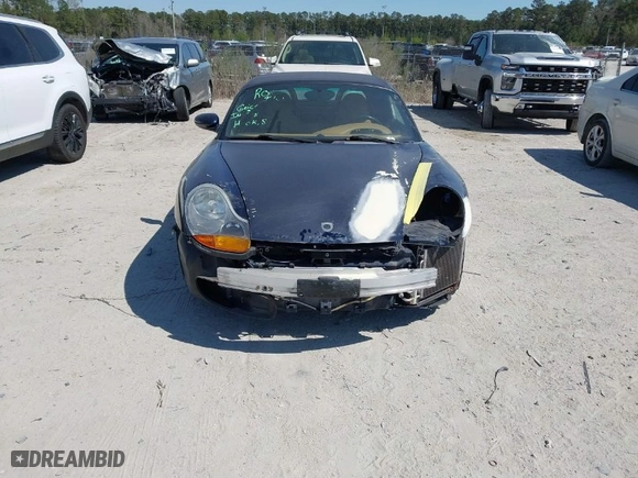 1999 Porsche Boxster with VIN WP0CA2983XU624800, listed as a IAAI auction lot 41897145 with 86,407 mi miles. Bid and sale history available at carsss.com. Image 6.