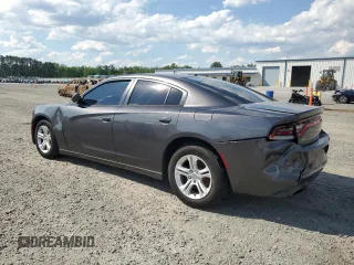 2015 Dodge Charger SE with VIN 2C3CDXBG5FH813332, listed as a Copart auction lot 55855575 with 186,353 mi miles and Clean Title. Bid and sale history available at carsss.com. Image 2.
