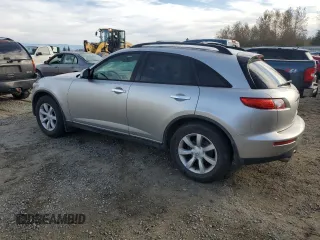 2003 Infiniti FX Options with VIN JNRAS08W43X201029, listed as a Copart auction lot 75742894 with 154,843 mi miles and Clean Title. Bid and sale history available at DreamBid. Image 2.