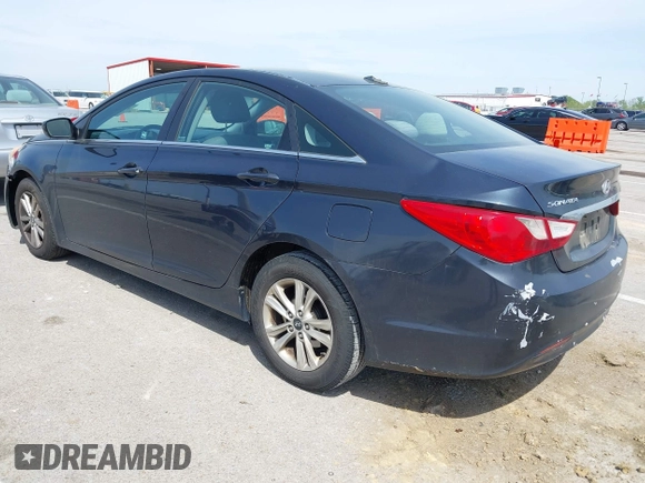 2012 Hyundai Sonata GLS with VIN 5NPEB4AC7CH485311, listed as a IAAI auction lot 42114018 with 240,584 mi miles and . Bid and sale history available at carsss.com. Image 3.