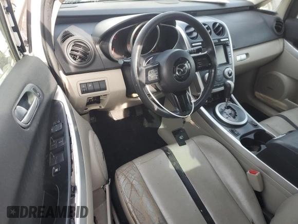 2008 Mazda CX-7 Grand Touring z VIN JM3ER29L880176124, wystawiony jako Copart lot #44993005 z przebiegiem 118 590 mil mil oraz Szkoda całkowita • Salvage title. Historia ofert i sprzedaży dostępna na DreamBid. Obrazek 8.