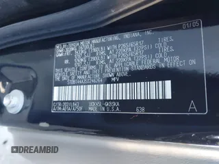 2005 Toyota Sequoia SR5 with VIN 5TDBT44A35S246264, listed as a IAAI auction lot 41558630 with 149,548 mi miles and . Bid and sale history available at DreamBid. Image 9.