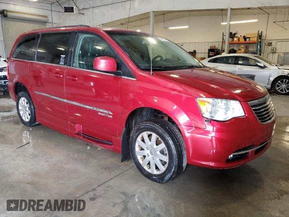 2013 Chrysler Town & Country Touring with VIN 2C4RC1BGXDR564426, listed as a Copart auction lot 54283015 with 203,352 mi miles and Clean Title. Bid and sale history available at carsss.com. Image 4.