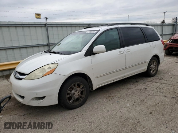 2006 Toyota Sienna XLE with VIN 5TDBA22C66S067409, listed as a Copart auction lot 53755415 with 263,248 mi miles and Clean Title. Bid and sale history available at carsss.com. Image 1.